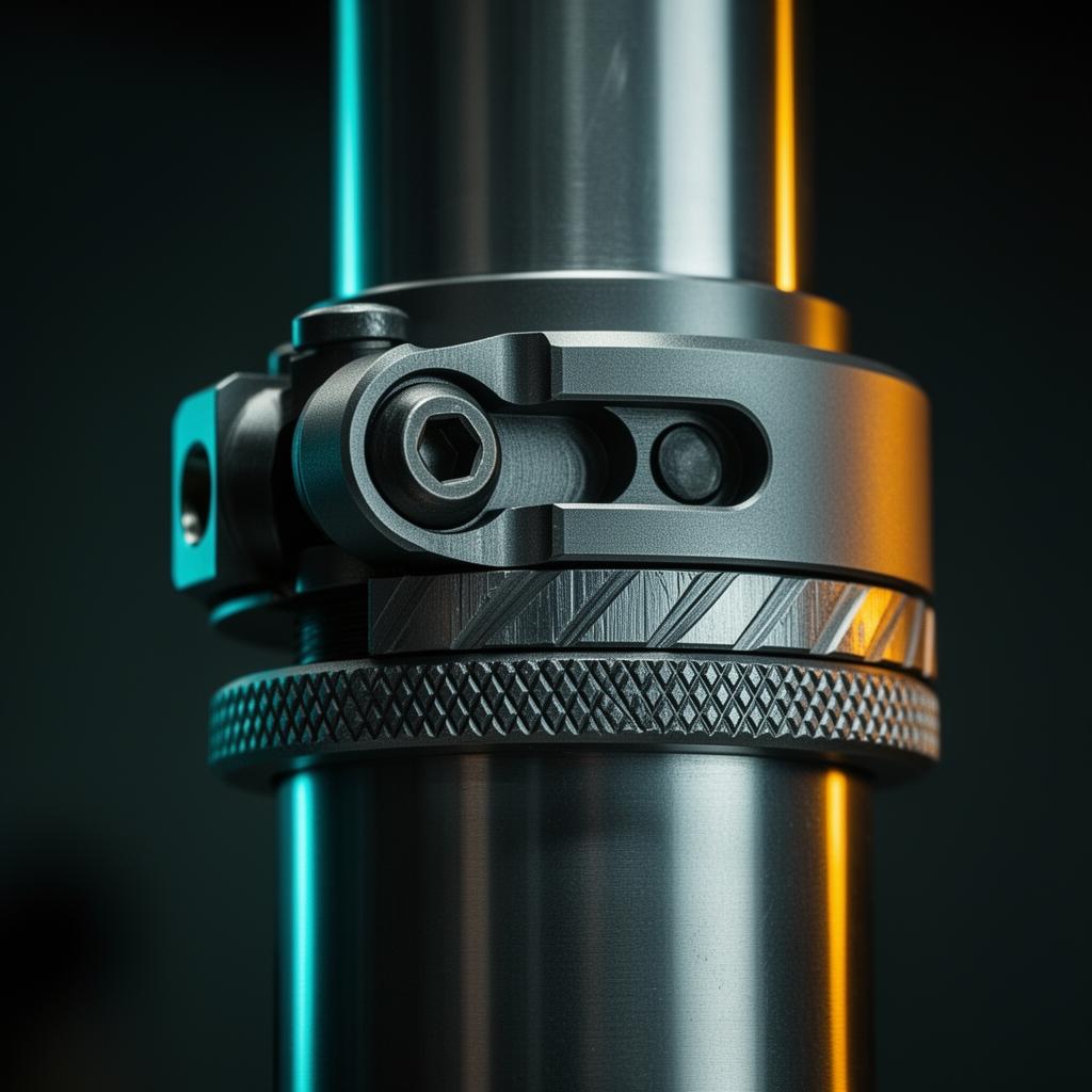 LDT MSM-10 locking collar — machined precision